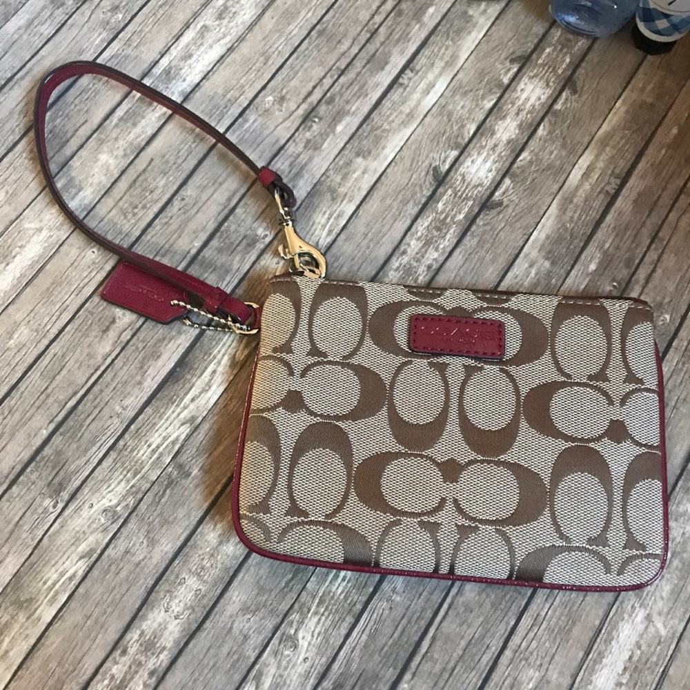 Coach Wristlet Never Used